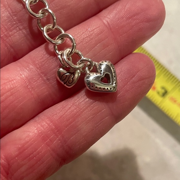 Brighton Silver and Black Heart Pendant Necklace - Picture 8 of 8